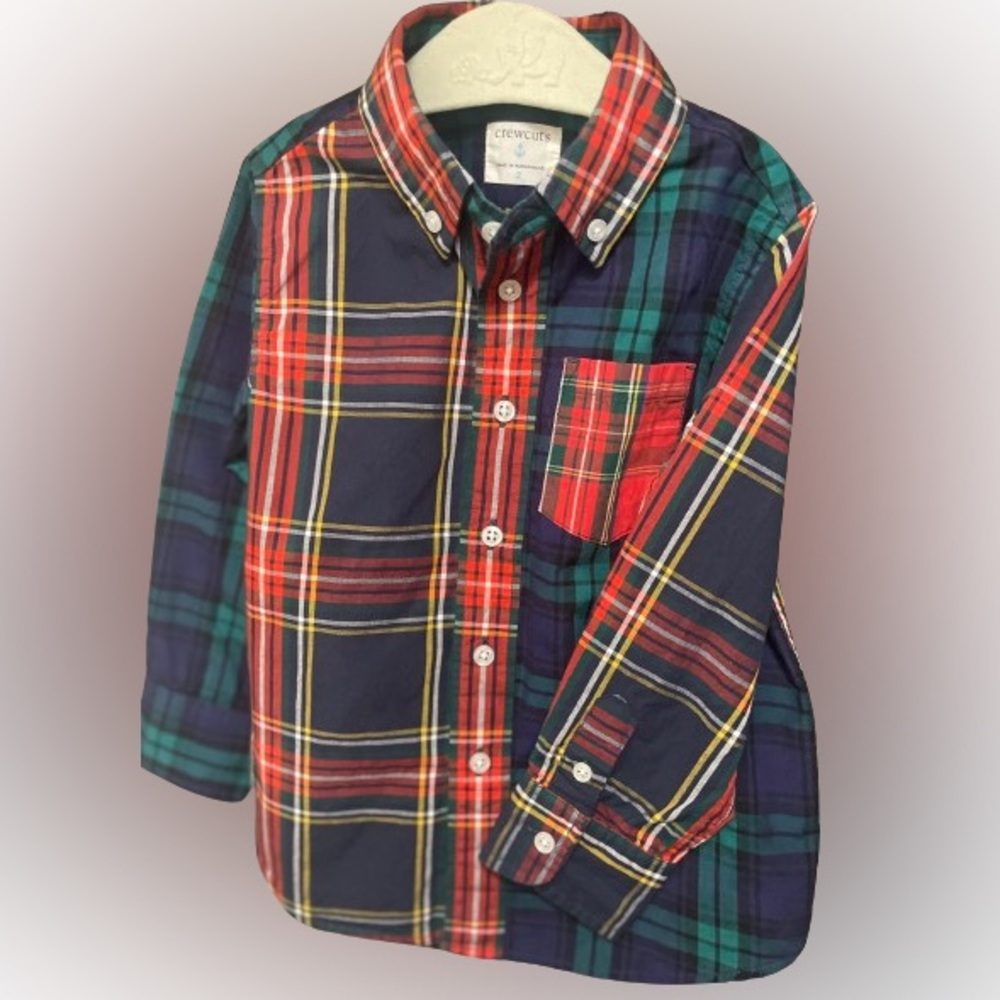 J.CREW TODDLER 2T BUTTON DOWN PERFECT CONDITION